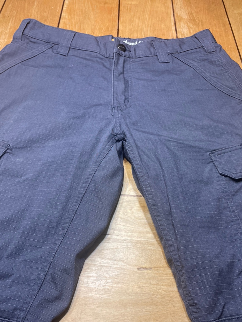 Carhartt Ripstop Cargo Pants Relaxed Fit Size 32x30 Color Gray Workwear
